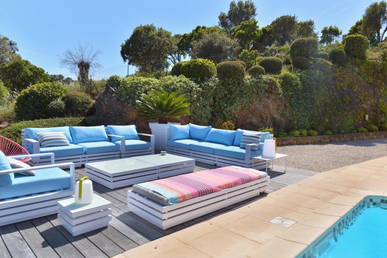 Villa Jucanos - Vue Mer Panoramique Golfe De St-Tropez Cavalaire-sur-Mer Exterior foto