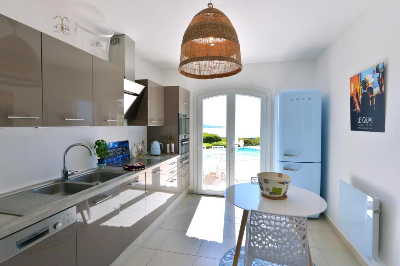 Villa Jucanos - Vue Mer Panoramique Golfe De St-Tropez Cavalaire-sur-Mer Exterior foto